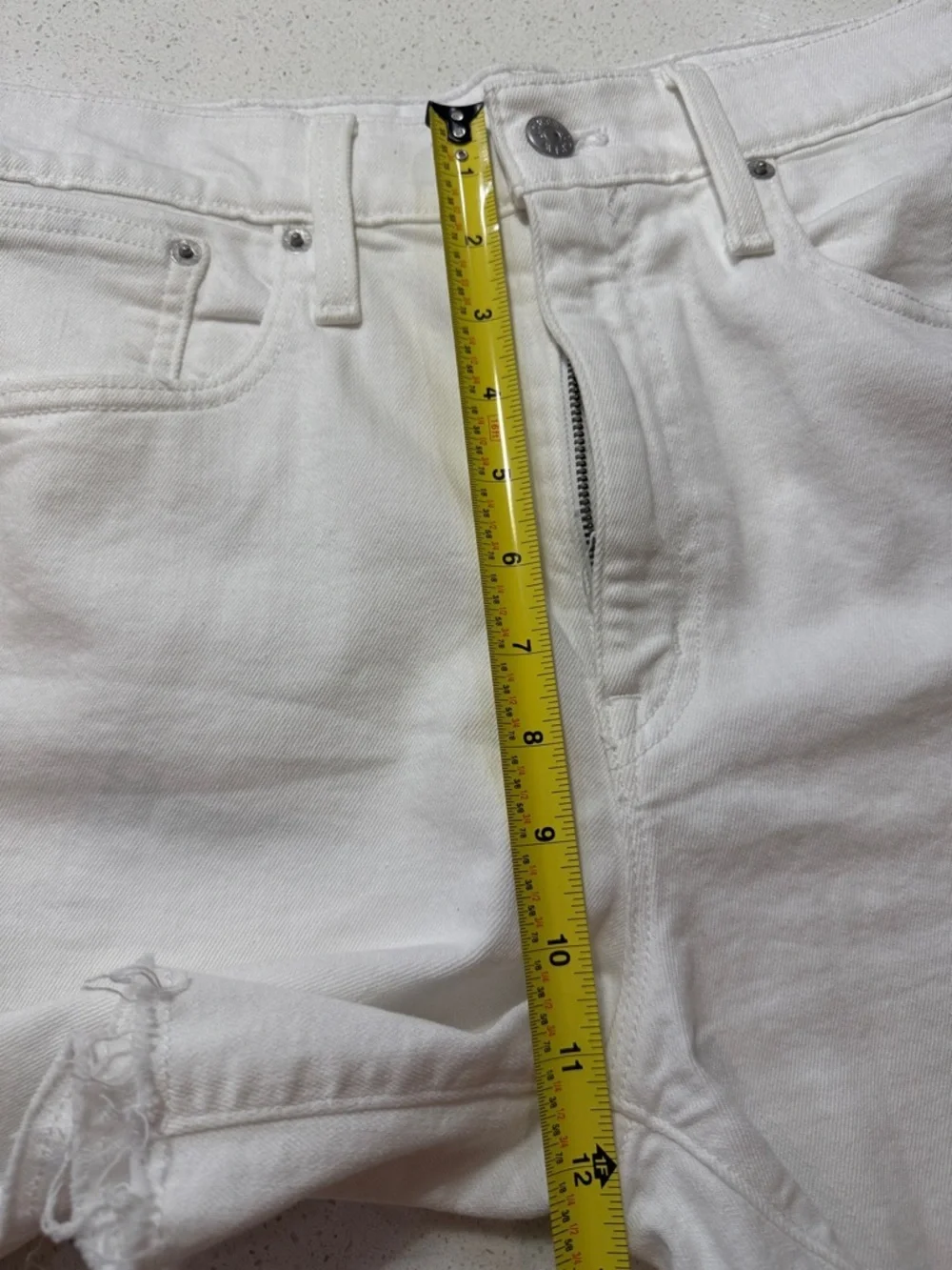 J crew High Rise Denim Shorts Size 30